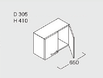 トクラスEJ、ウォールキャビネットW650