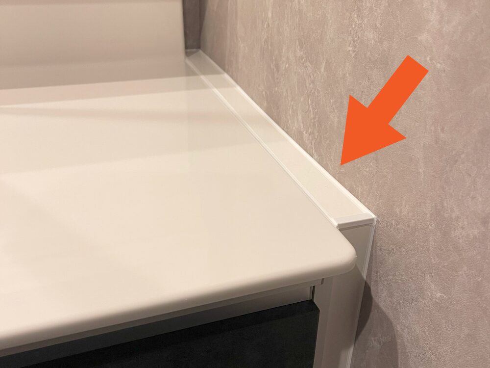 オシャレにするだけじゃない！暮らしを便利で快適にするご提案：ちょっとした隙間もキレイに埋めてスッキリ♪