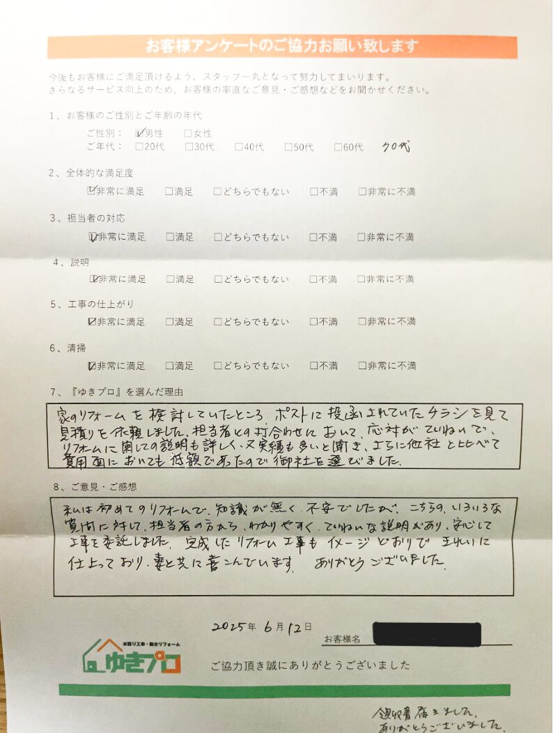 大阪府豊中市　I様