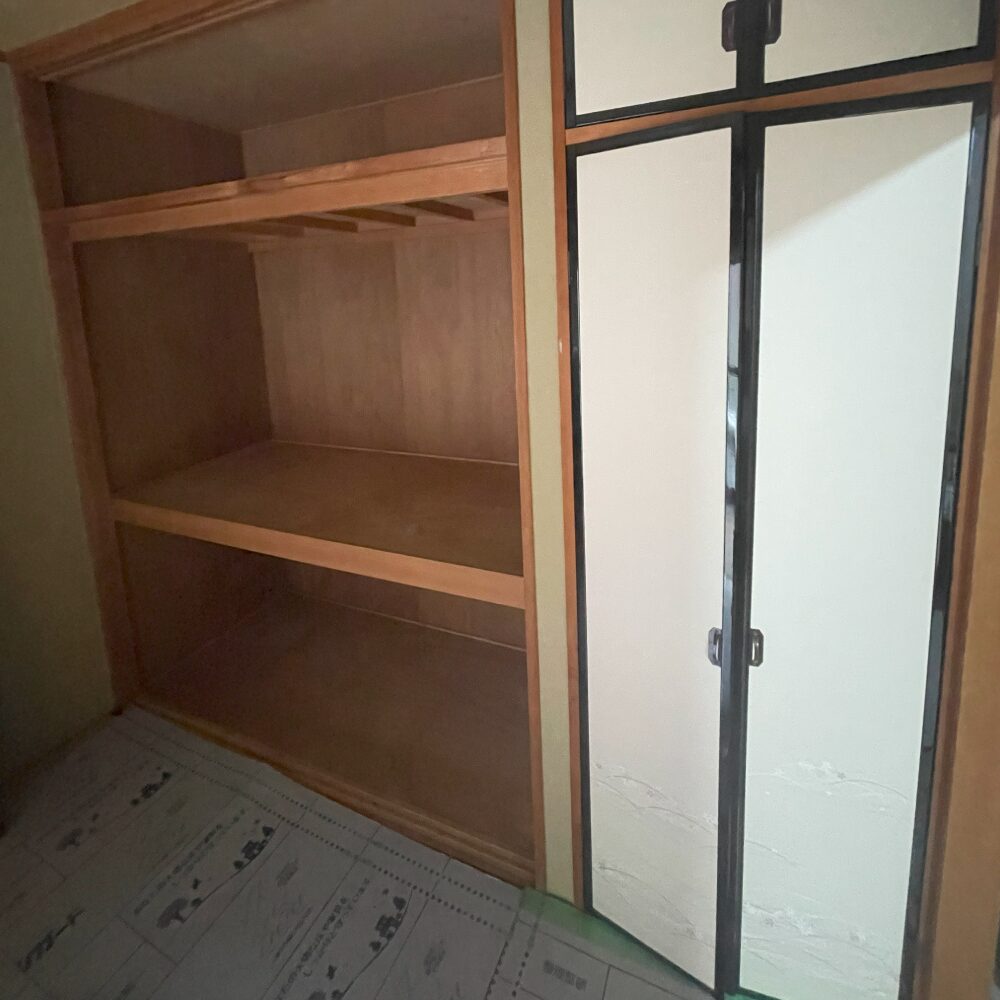 リフォーム前の和室押し入れ