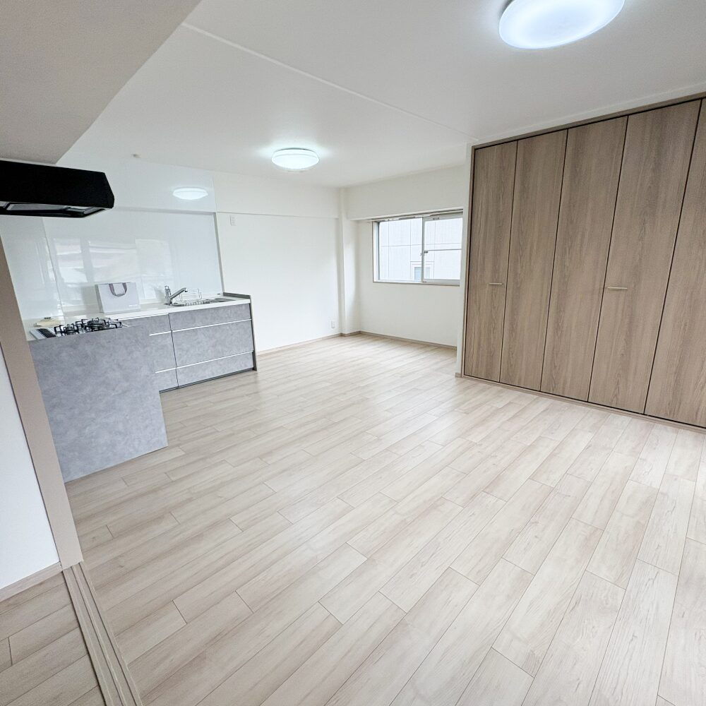 豊中市のマンションリフォーム:LDKのアフター画像1