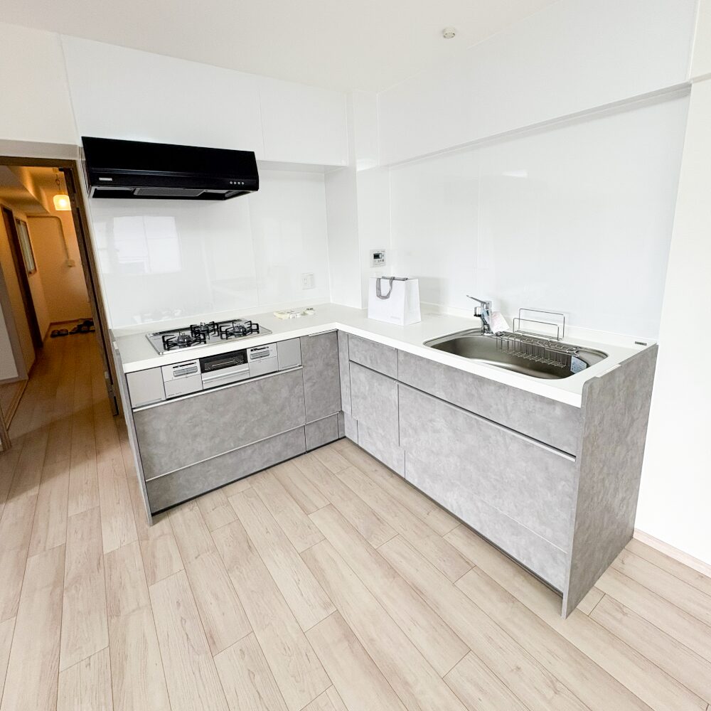 豊中市のマンションリフォーム:キッチンのアフター画像