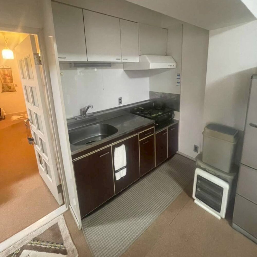 豊中市のマンションリフォーム:キッチンのビフォー画像