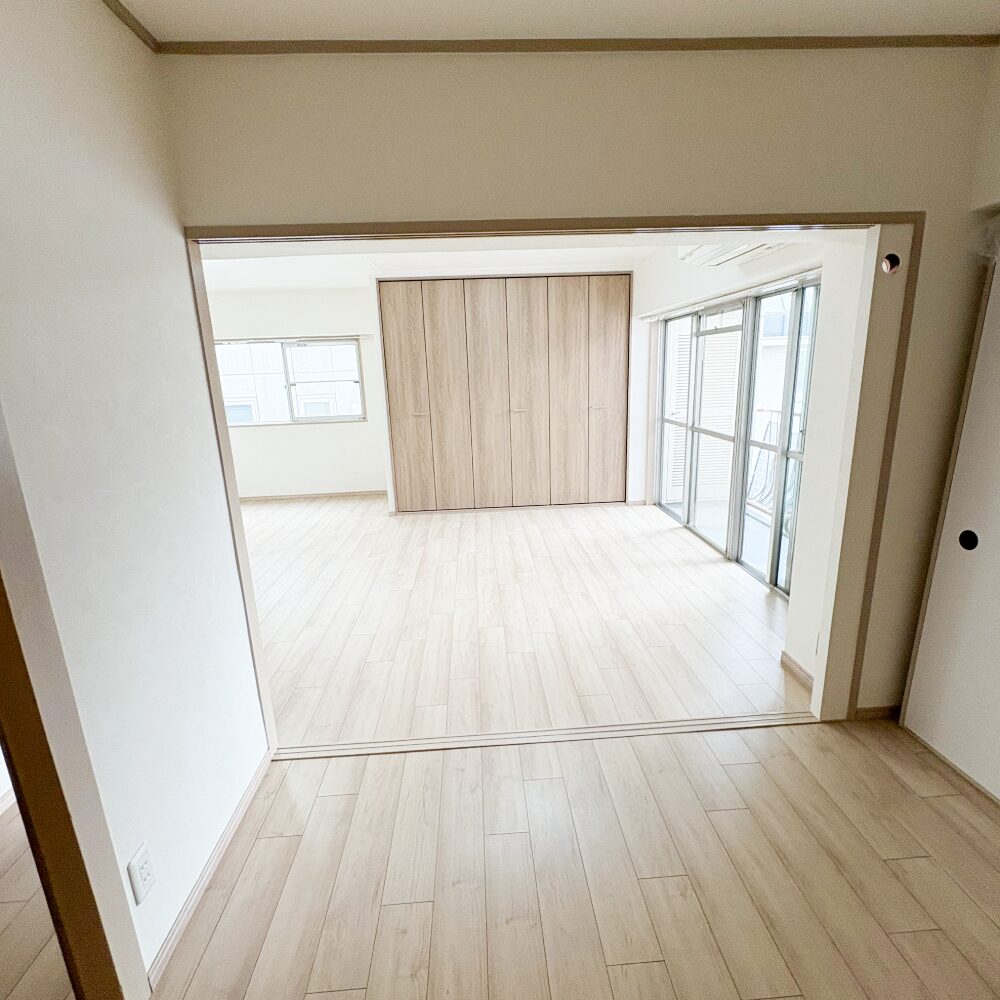 豊中市のマンションリフォーム:リビングのアフター画像