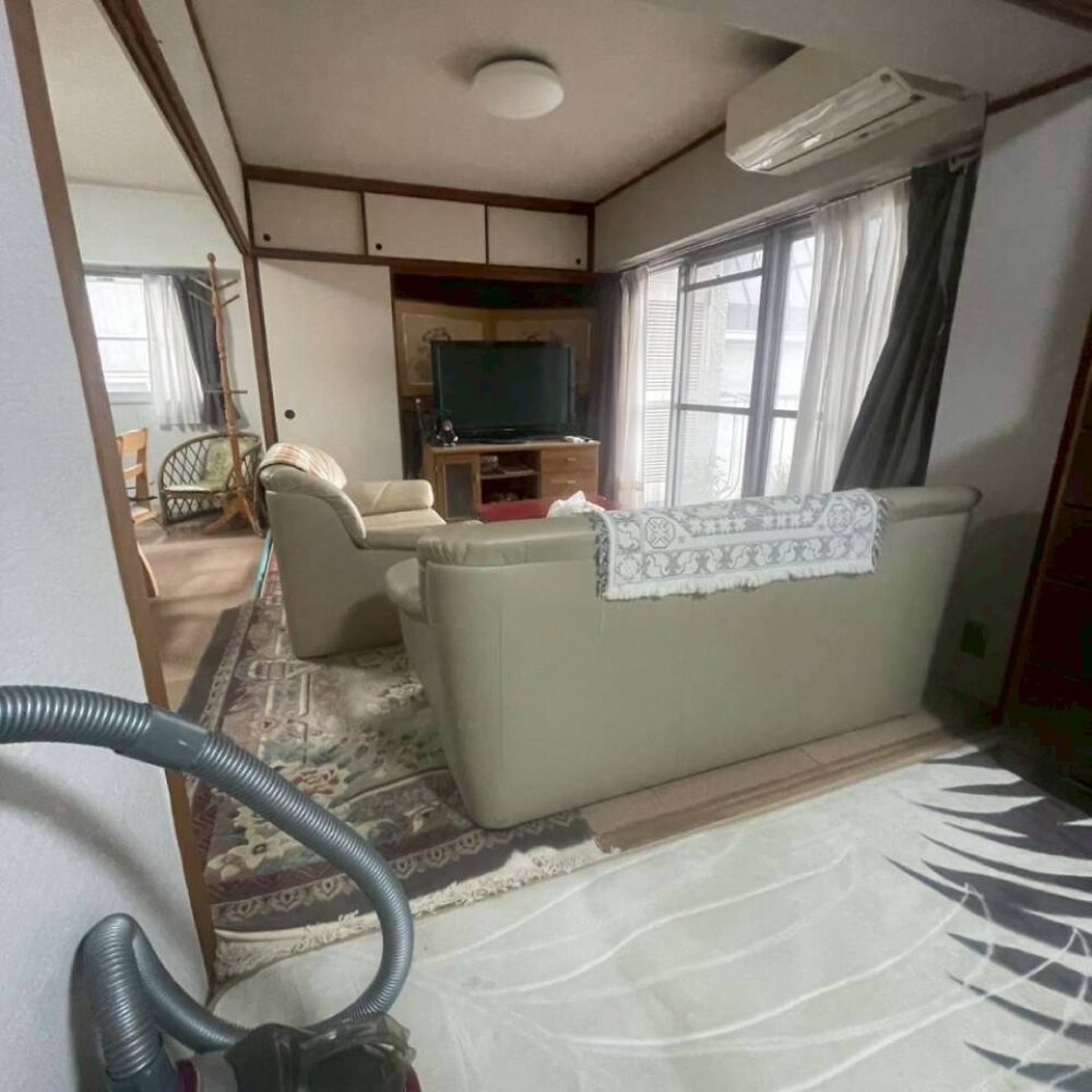 豊中市のマンションリフォーム:リビングのビフォー画像