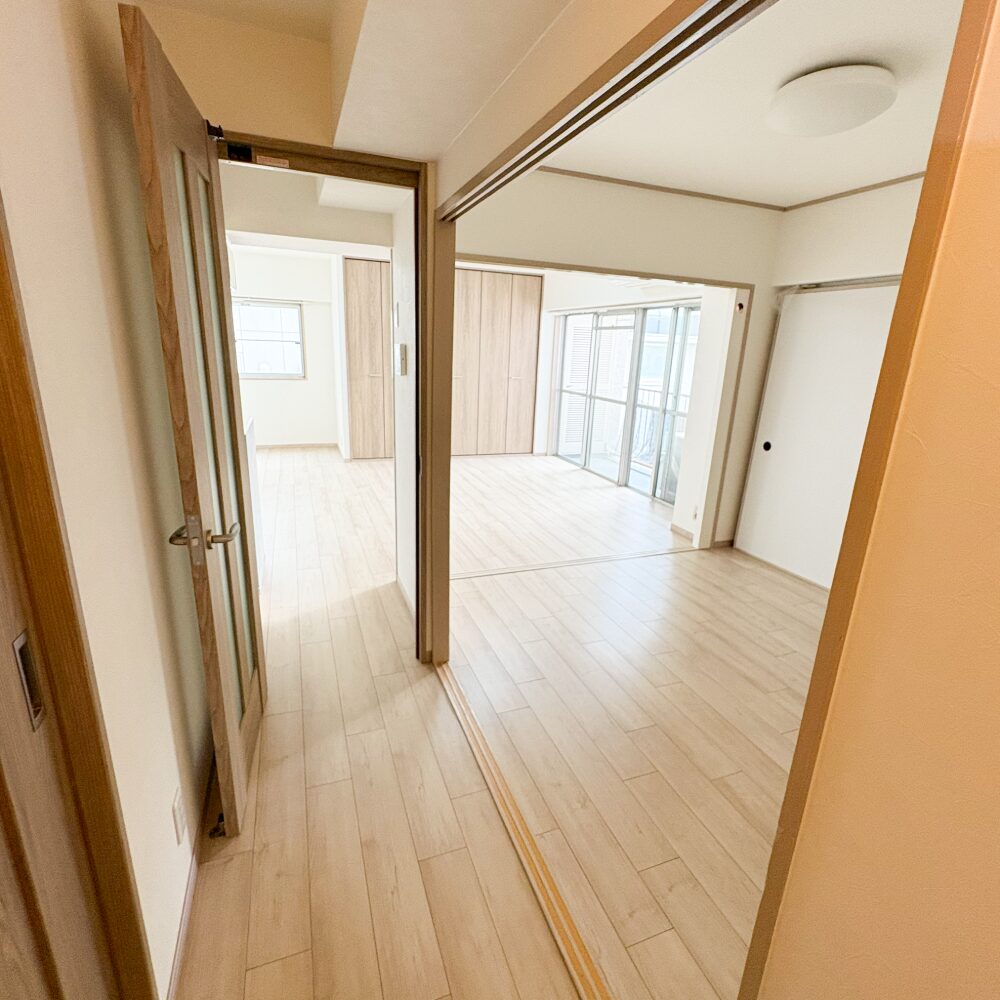 豊中市のマンションリフォーム:廊下のアフター画像