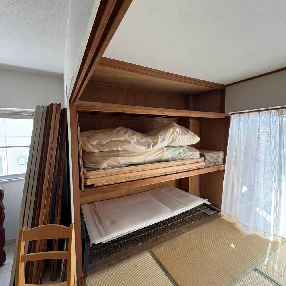 豊中市のマンションリフォーム:和室の押し入れのビフォー画像