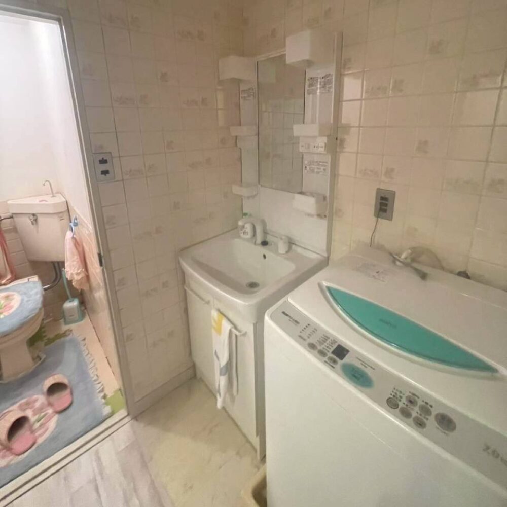 豊中市のマンションリフォーム:洗面のビフォー画像